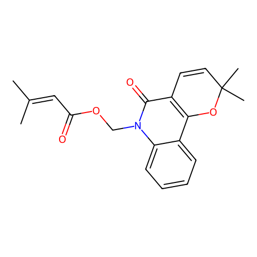 Haplophylline structure