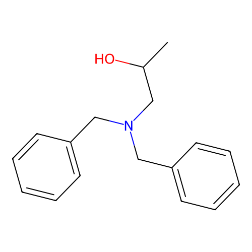 1-(Dibenzylamino)propan-2-ol structure