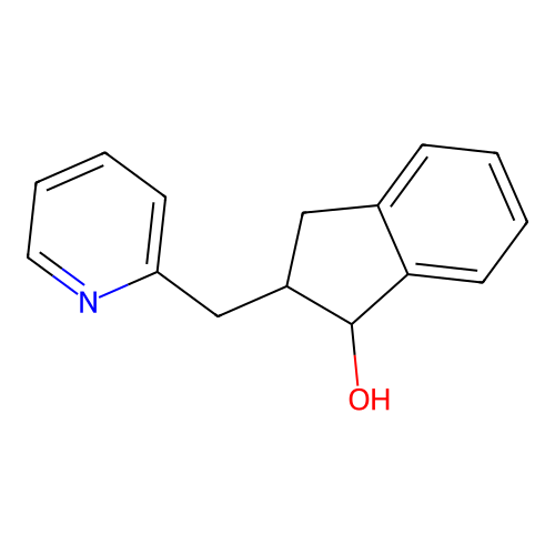2-(Pyridin-2-ylmethyl)-2,3-dihydro-1h-inden-1-ol structure