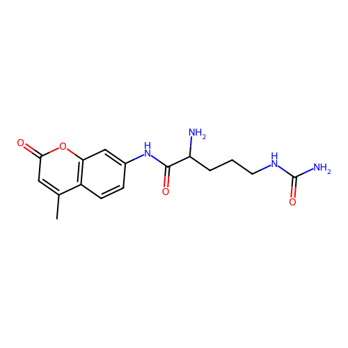 H-Cit-AMC trifluoroacetate salt structure