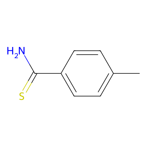 4-Methylbenzenecarbothioamide structure