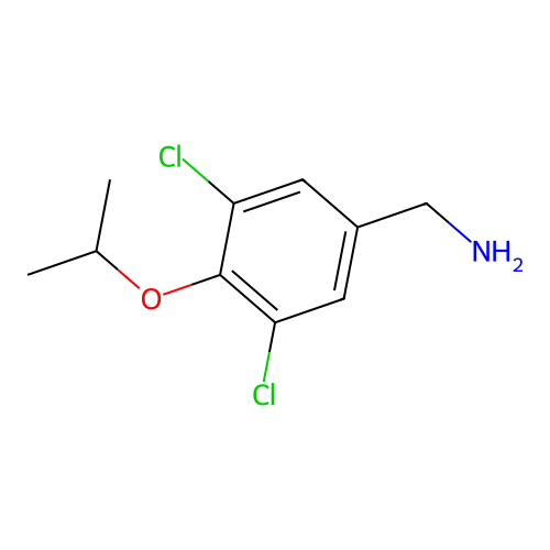 [3,5-Dichloro-4-(methylethoxy)phenyl]methylamine structure