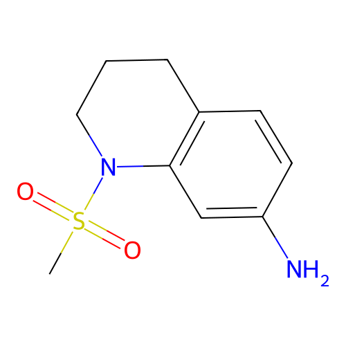 1-(Methylsulfonyl)-1,2,3,4-tetrahydroquinolin-7-amine structure