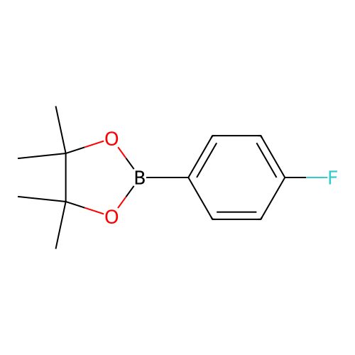 2-(4-Fluorophenyl)-4,4,5,5-tetramethyl-1,3,2-dioxaborolane structure