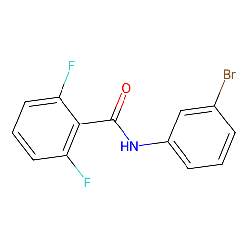 N-(3-bromophenyl)-2,6-difluorobenzamide structure