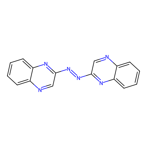 2,2'-Azoquinoxaline structure