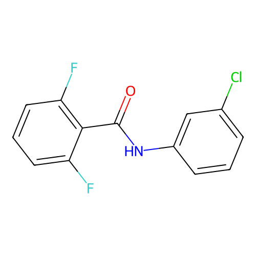 N-(3-氯苯基)-2,6-二氟苯甲酰胺 structure