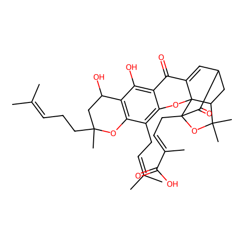 新藤黄酸 structure