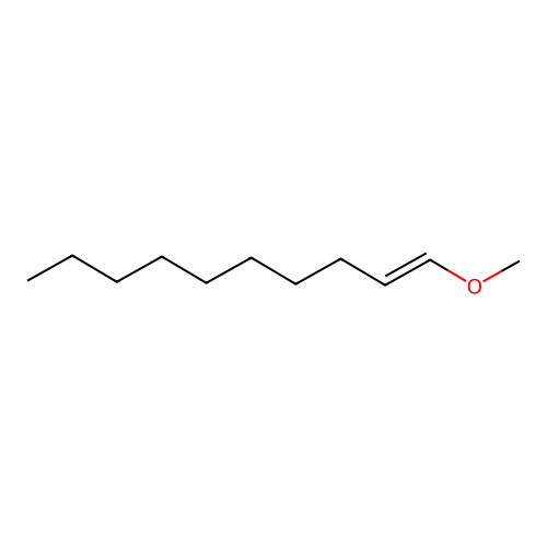 1-Methoxydec-1-ene structure