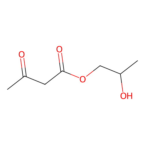 2-Hydroxypropyl acetoacetate structure