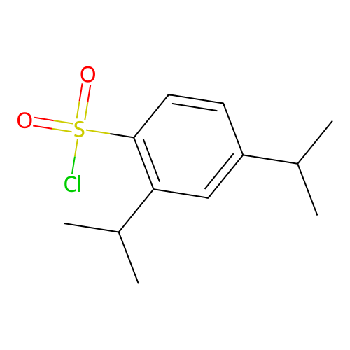 2,4-Diisopropylbenzenesulphonyl chloride structure