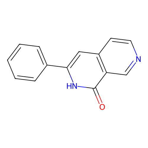 3-phenyl-2H-2,7-naphthyridin-1-one structure