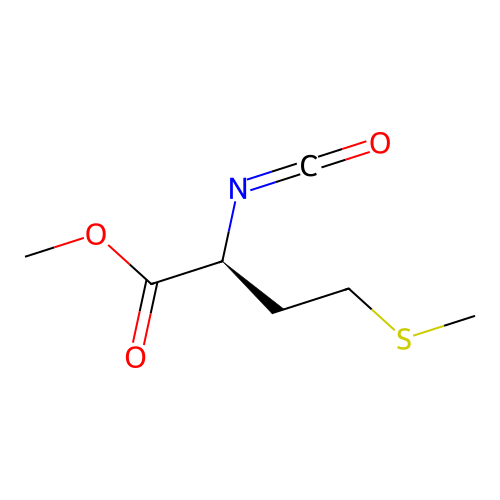 (S)-(-)-2-Isocyanato-4-(methylthio)butyric Acid Methyl Ester structure