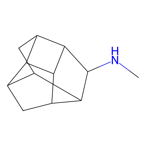 N-methylpentacyclo[5.4.0.02,6.03,10.05,9]undecan-8-amine structure
