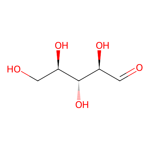 醛基型-D-核糖 structure