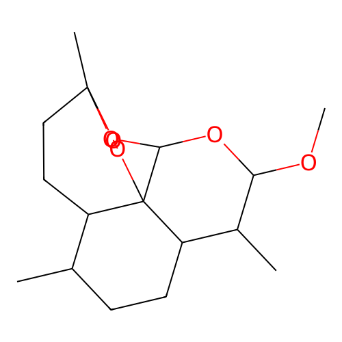 Artemether structure