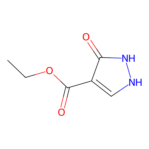Ethyl 2,3-dihydro-3-oxo-1H-pyrazole-4-carboxylate structure