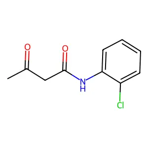 Acetoacetyl-2-chloroanilide structure