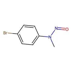 ANILINE, p-BROMO-N-METHYL-N-NITROSO- structure