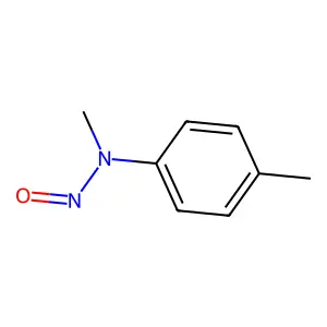 P-Toluidine, N-methyl-N-nitroso- structure