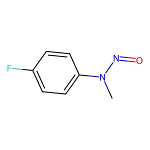 4-Fluoro-N-methyl-N-nitrosobenzenamine structure