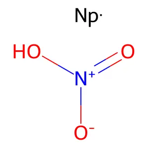 Nitric acid, neptunium-239Np salt structure
