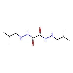 草酸双(2-异丁基酰肼) structure