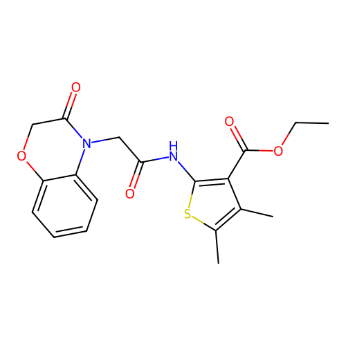 C19H20N2O5S structure