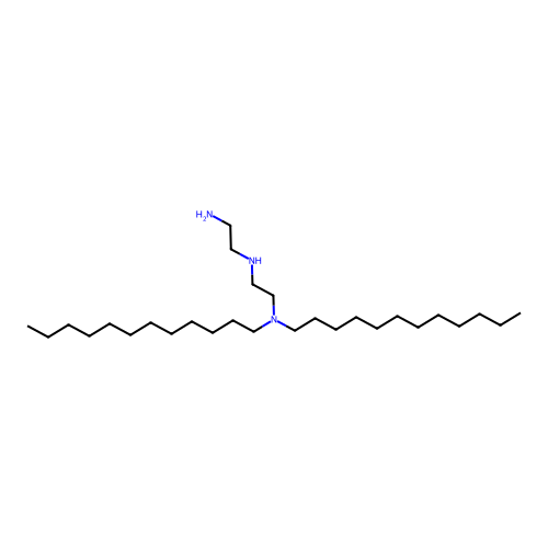 N'-(2-Aminoethyl)-N,N-didodecylethylenediamine structure
