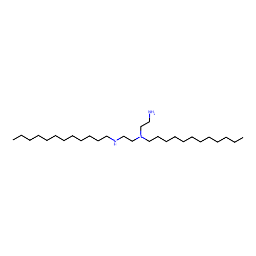 N-(2-Aminoethyl)-N,N'-didodecylethylenediamine structure