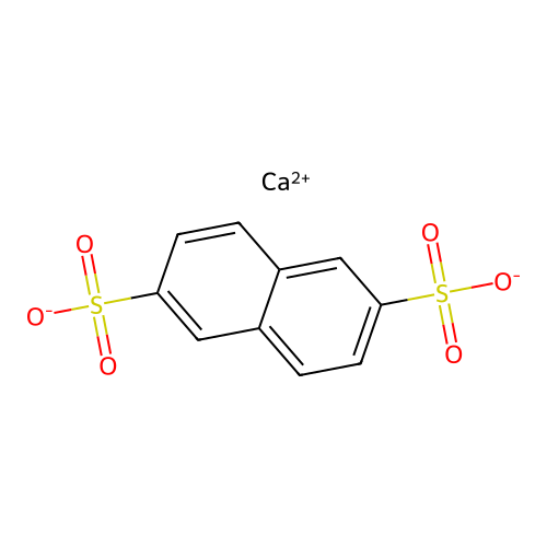 Calcium naphthalene-2,6-disulphonate structure