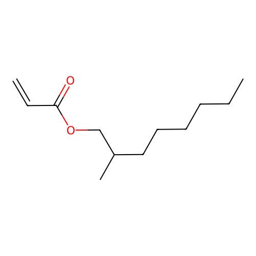 2-Methyloctyl acrylate structure