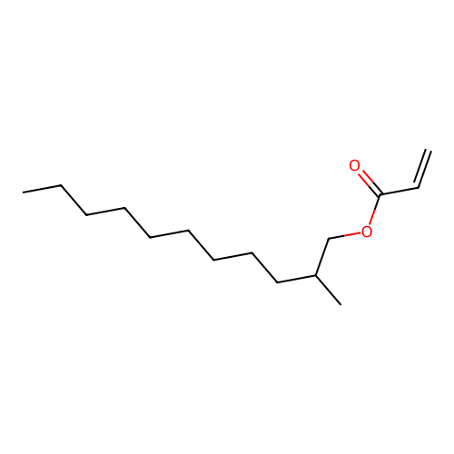2-Methylundecyl acrylate structure