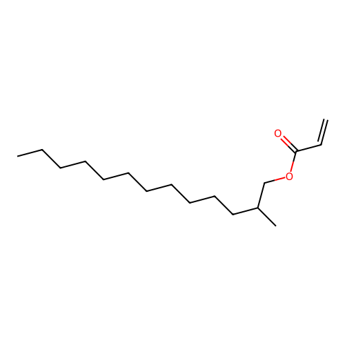 2-Methyltridecyl acrylate structure