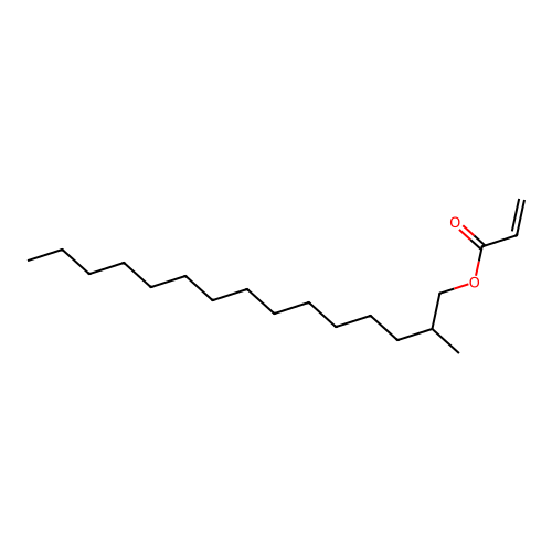 2-Methylpentadecyl acrylate structure