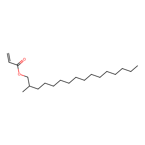 2-Methylhexadecyl acrylate structure