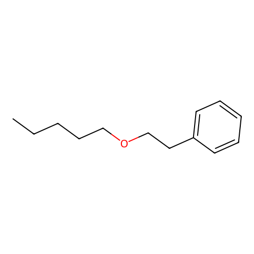 (2-(Pentyloxy)ethyl)benzene structure