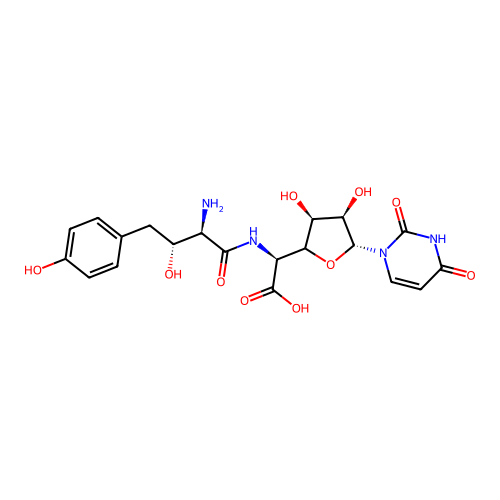 Uracil Polyoxin C analog(UPOC analog) structure