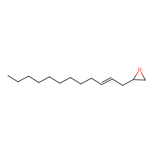 Dodec-2-enyloxirane structure