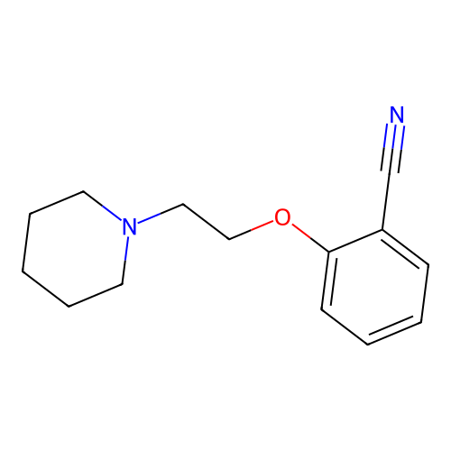 2-(2-Piperidin-1-yl-ethoxy)-benzonitrile structure