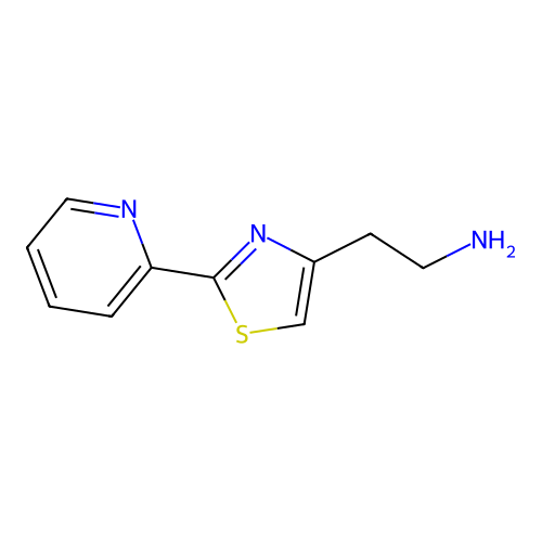 2-[2-(Pyridin-2-yl)-1,3-thiazol-4-yl]ethan-1-amine structure