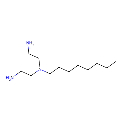 N-(2-Aminoethyl)-N-octylethylenediamine structure