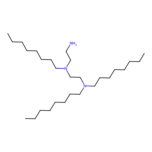 N-(2-Aminoethyl)-N,N',N'-trioctylethylenediamine structure