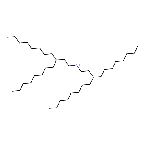 N'-(2-(Dioctylamino)ethyl)-N,N-dioctylethylenediamine structure