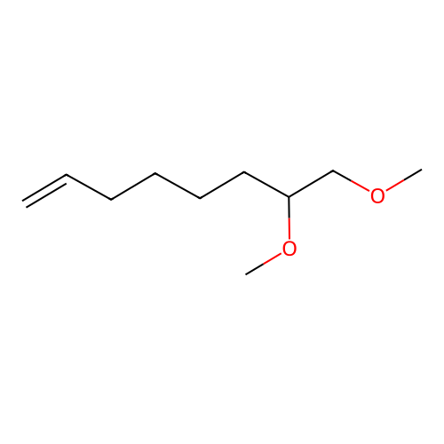 7,8-Dimethoxyoct-1-ene structure