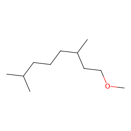 1-Methoxy-3,7-dimethyloctane structure