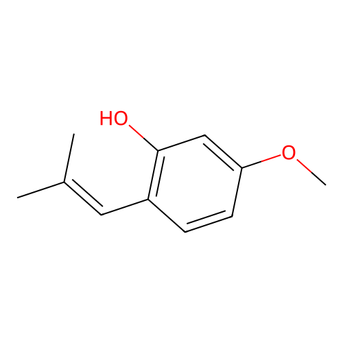 5-Methoxy-2-(2-methyl-1-propenyl)phenol structure