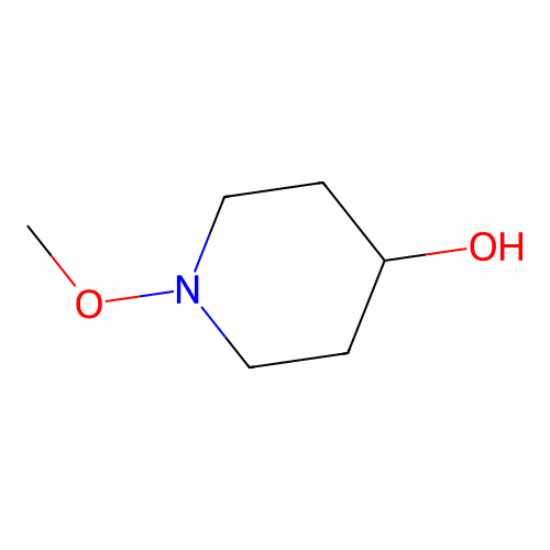 1-Methoxypiperidin-4-ol structure