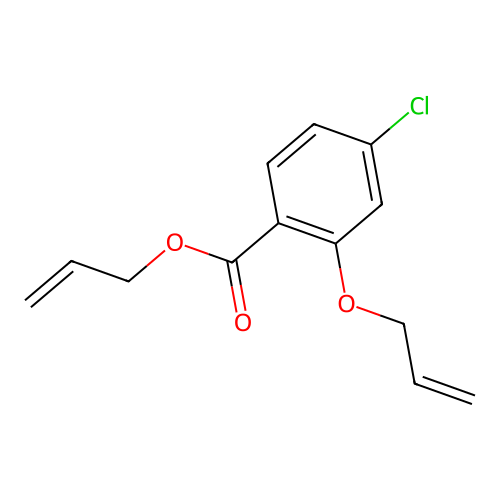 Allyl 4-chloro-2-(allyloxy)benzoate structure