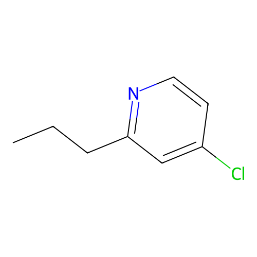 4-Chloro-2-propylpyridine structure